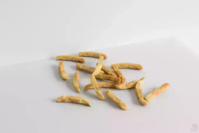 Fries 3D model