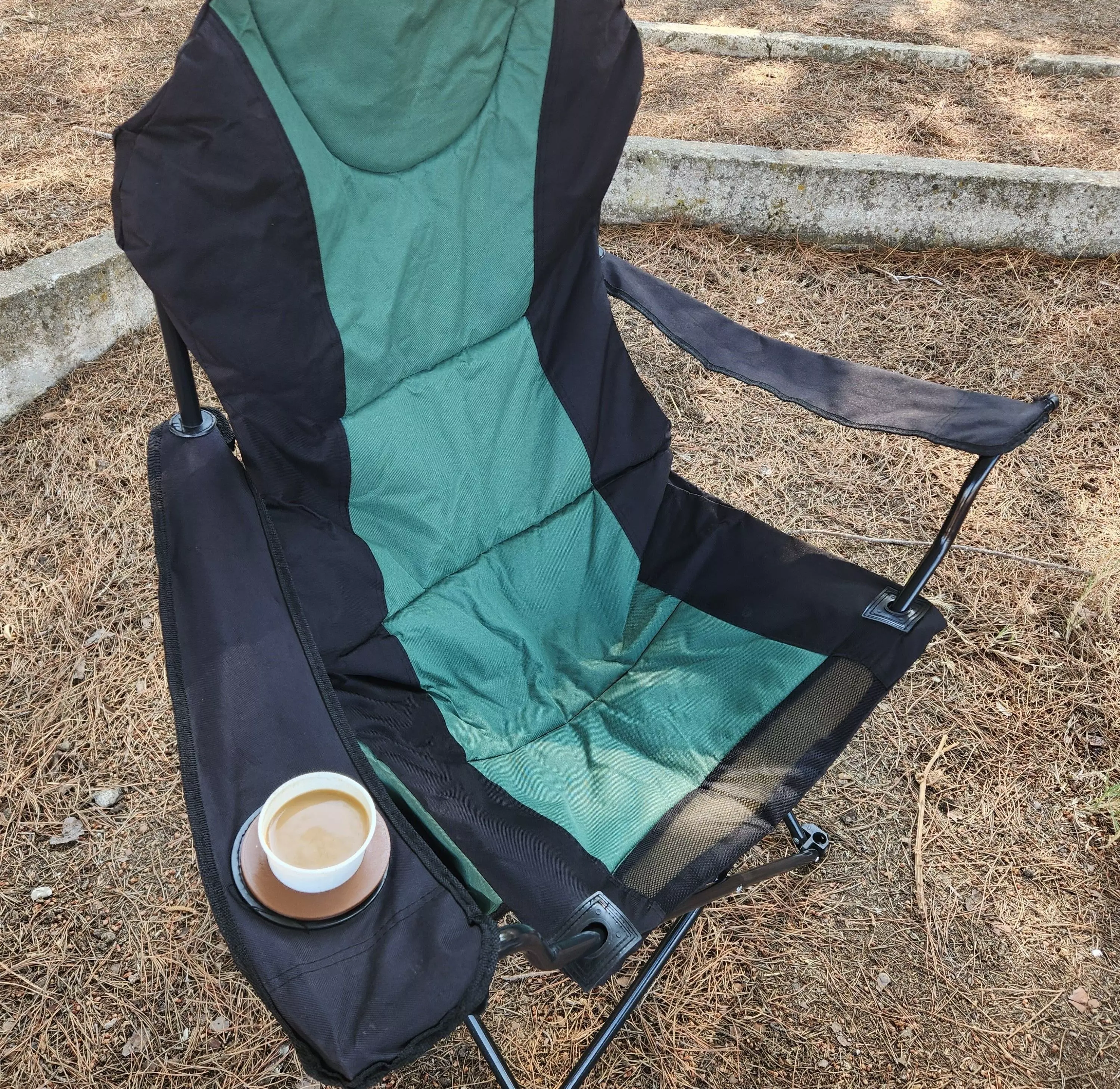 Cup Holder Adapter for Camping Chair and Paper Cups 3D Print STL Free 3D print model