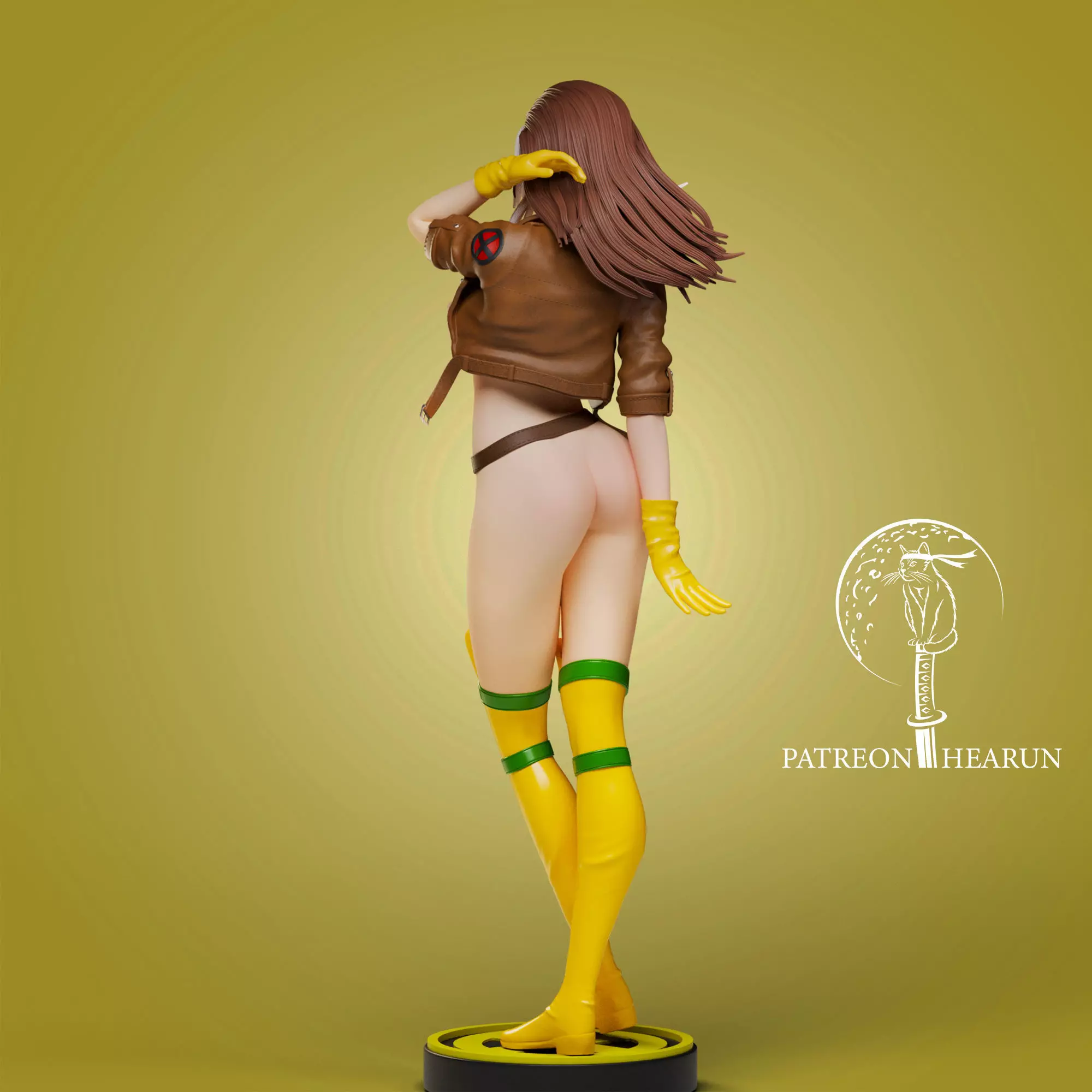 Rogue X Men Ready For 3D Printing 3D print model_11