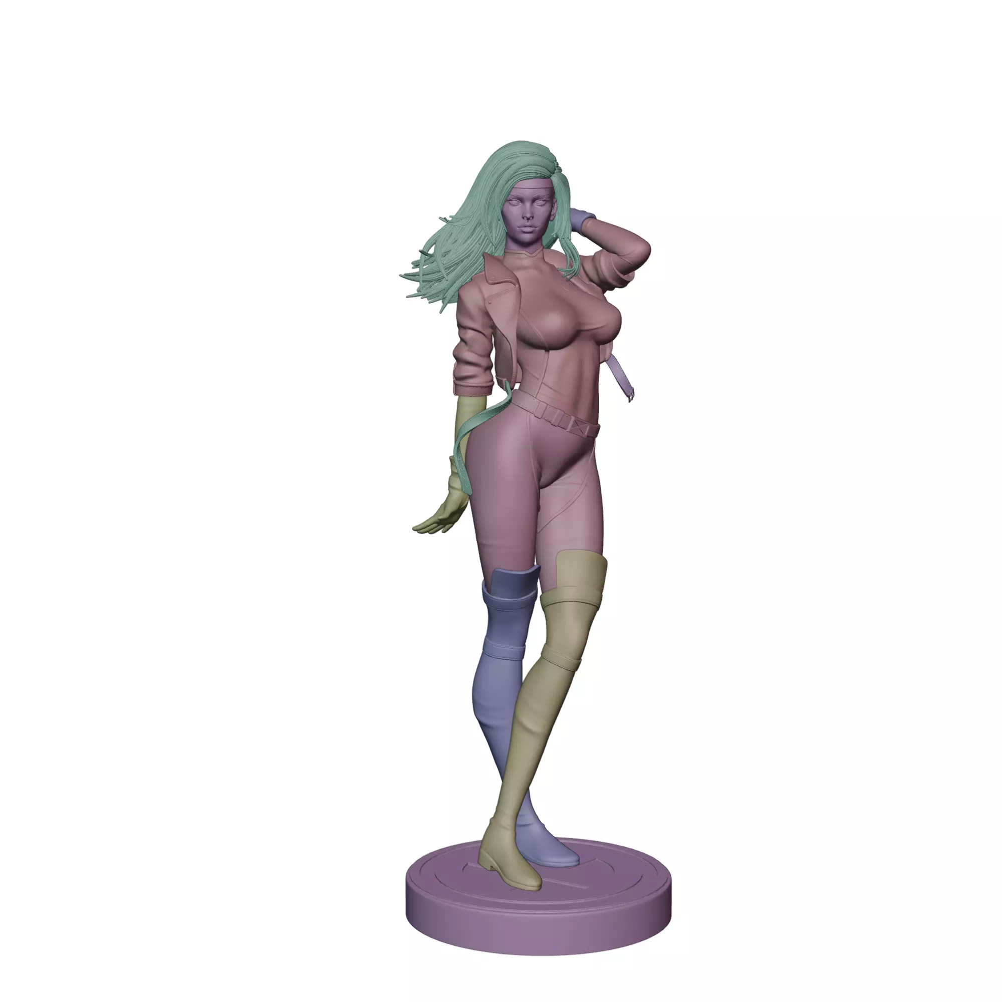 Rogue X Men Ready For 3D Printing 3D print model_16