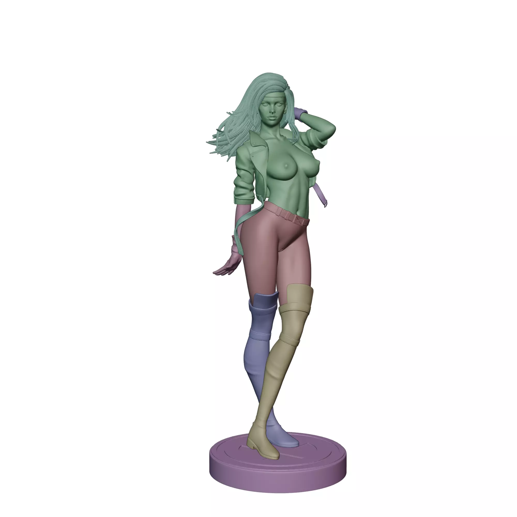 Rogue X Men Ready For 3D Printing 3D print model_15