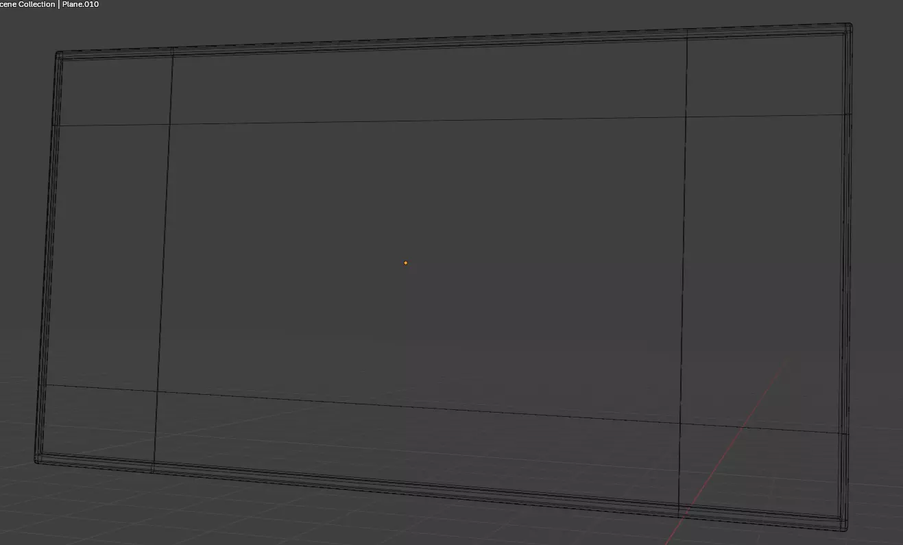 White Board Free low-poly 3D model_1