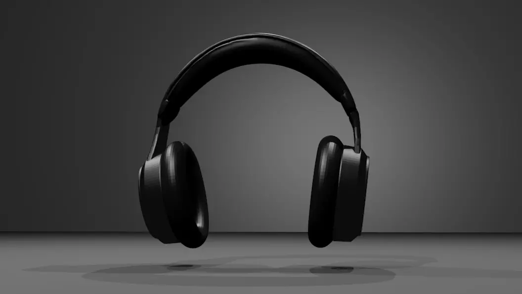Bluetooth headset  3D model_0
