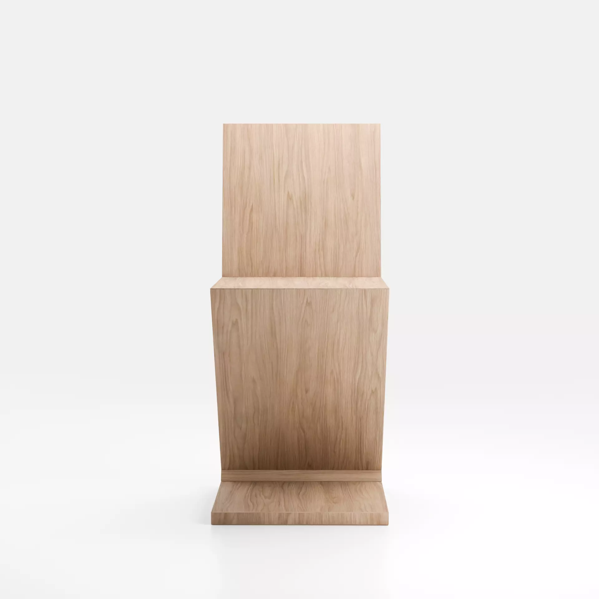 Rietveld- Zig-Zag chair 3D model_2