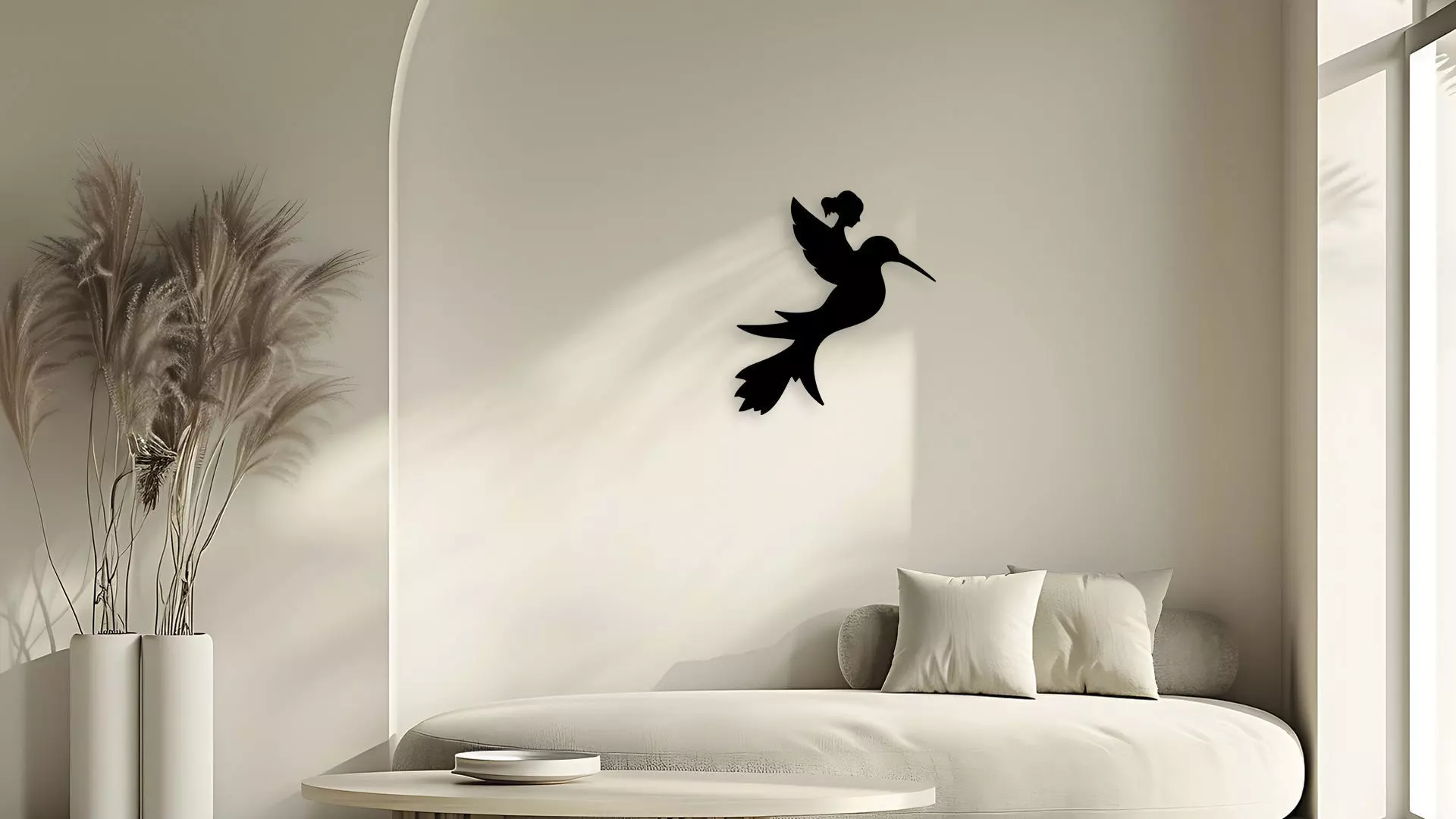 Geometric Lines Wall Decor Art 3D model_5