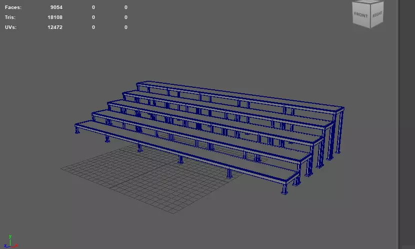 Tribune  3D model_17