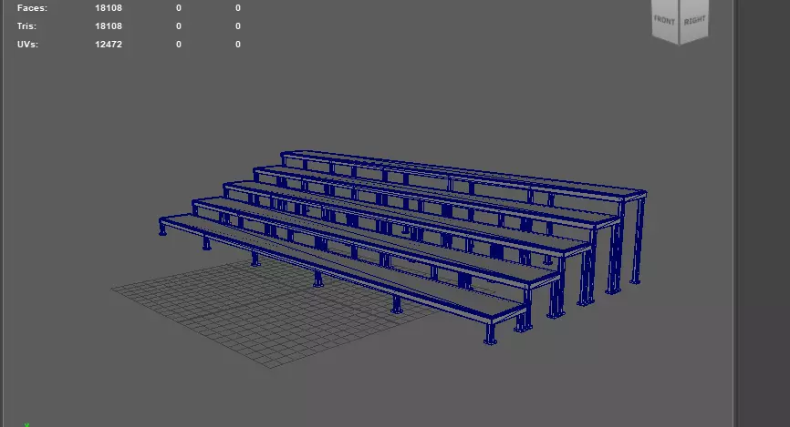 Tribune  3D model_14