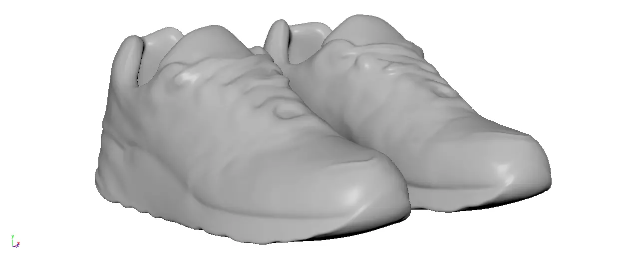 New Balance NB 999 fashion sneaker Low-poly 3D model_7