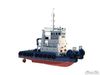 Realistic and Detailed Tugboat Towing Ship 3D model_1