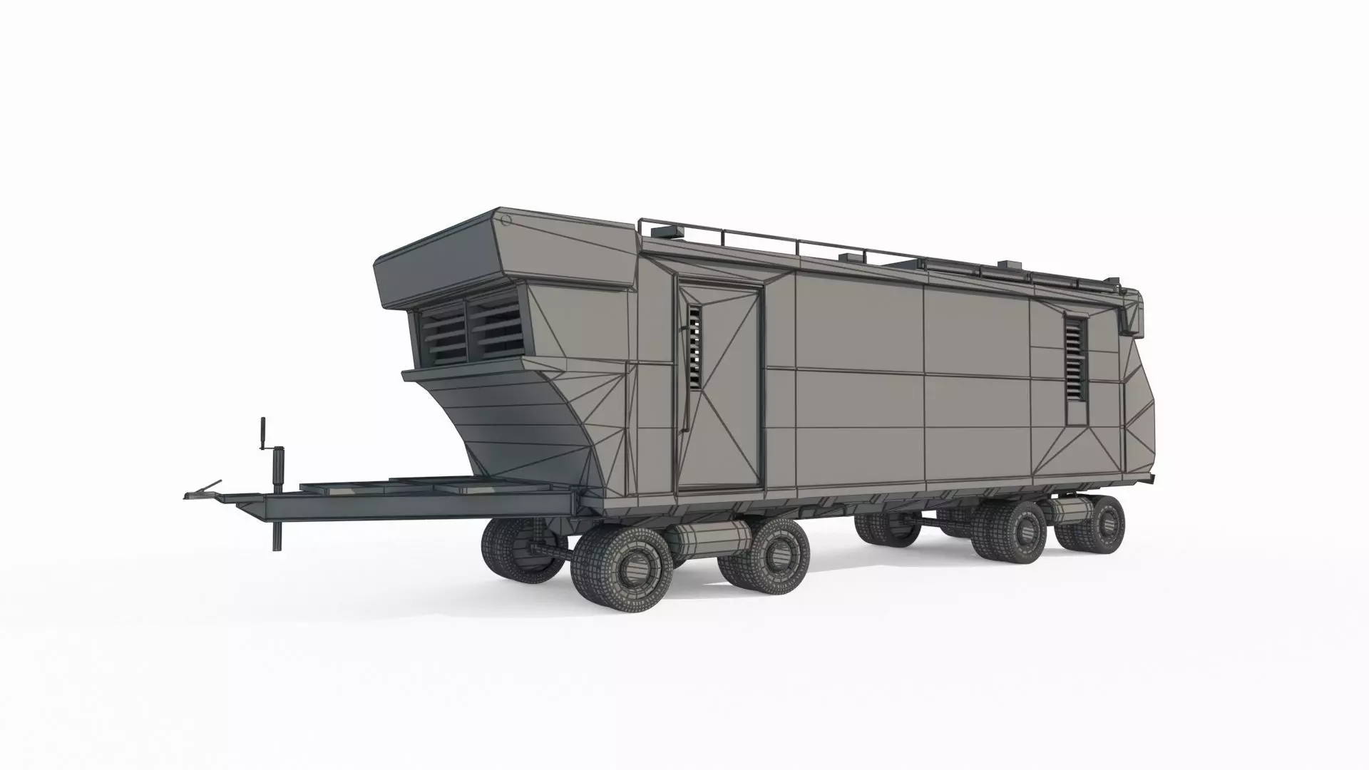 Future sci-fi style RV 3D model_6