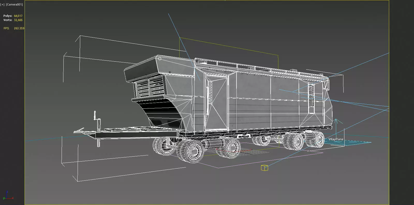 Future sci-fi style RV 3D model_7