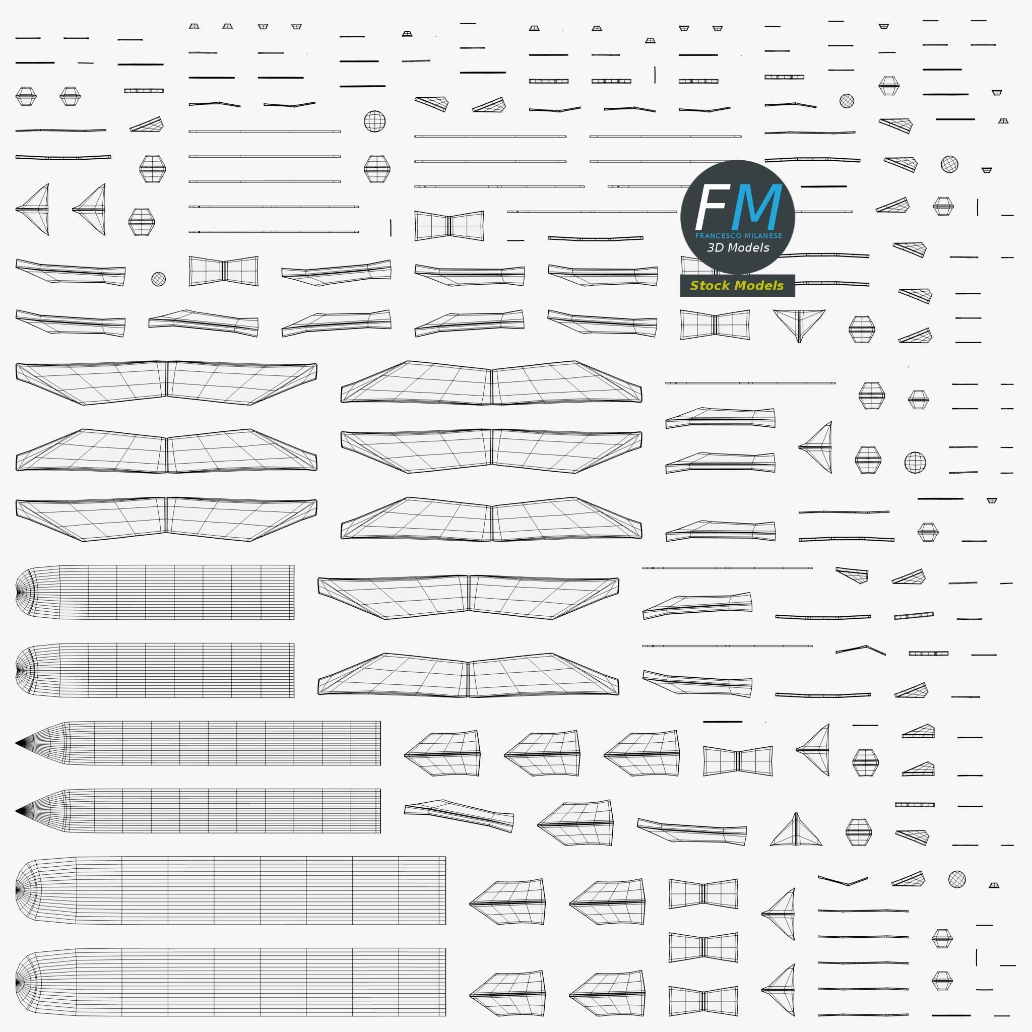 MiG-29 Fulcrum base mesh 3D model_12
