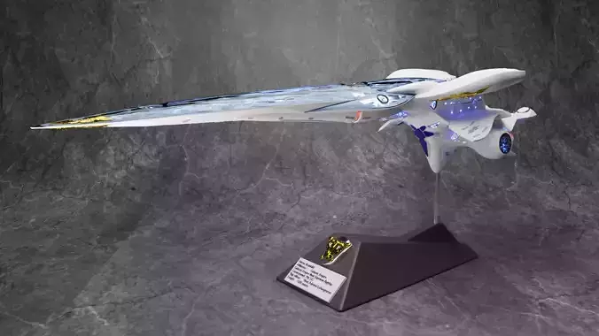 Legend of Galactic Heroes DNT Brunhild 1-8000 Scale 