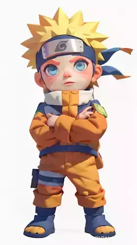 Naruto Chibi naruto 3D STL ready to print