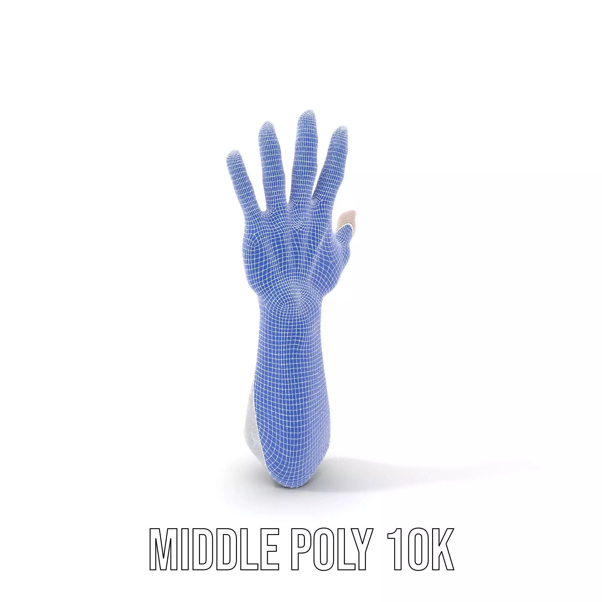 Realistic Human Arm with Tattoo Model Pack Low-poly 3D model_13