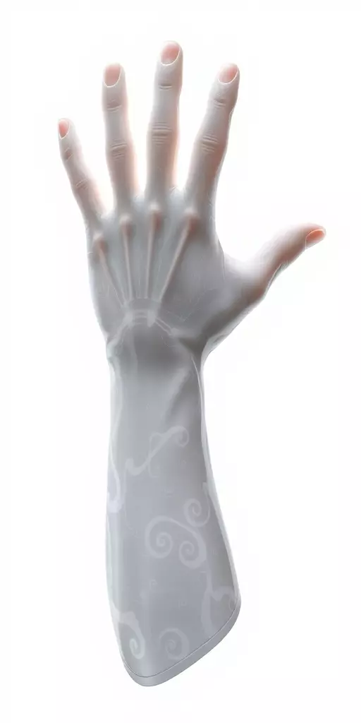 Realistic Human Arm with Tattoo Model Pack Low-poly 3D model_2