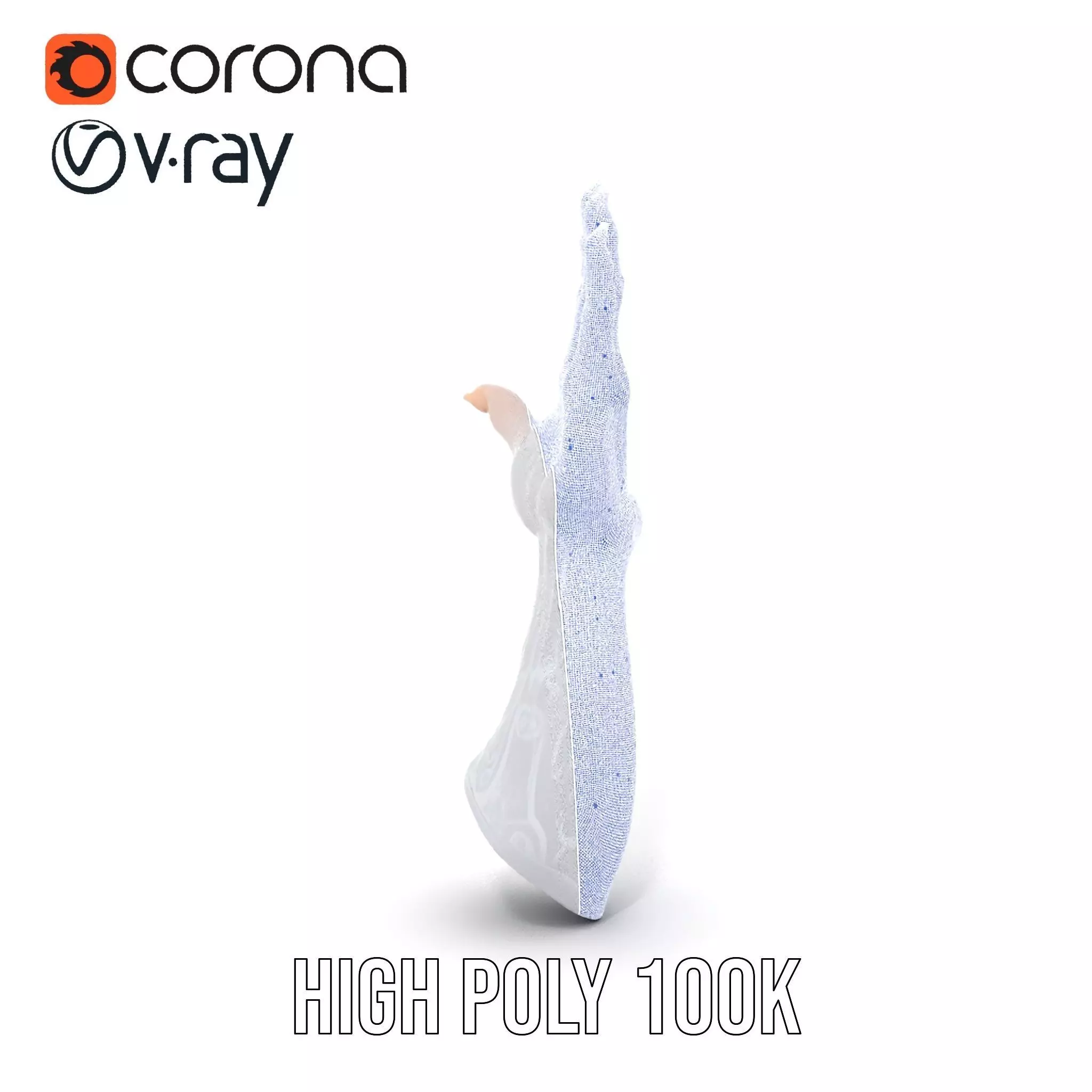 Realistic Human Arm with Tattoo Model Pack Low-poly 3D model_34