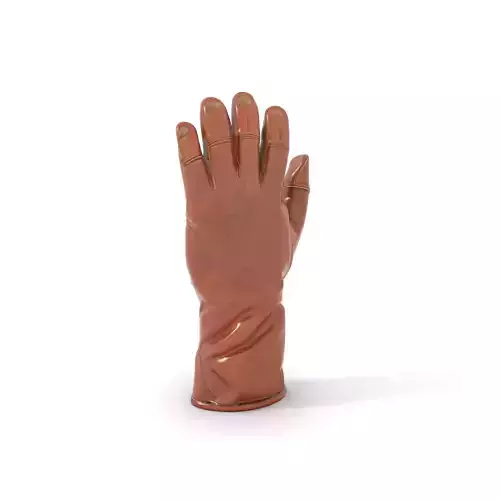 Realistic Leather Glove Model Pack for Rendering and Animation Low-poly 3D model