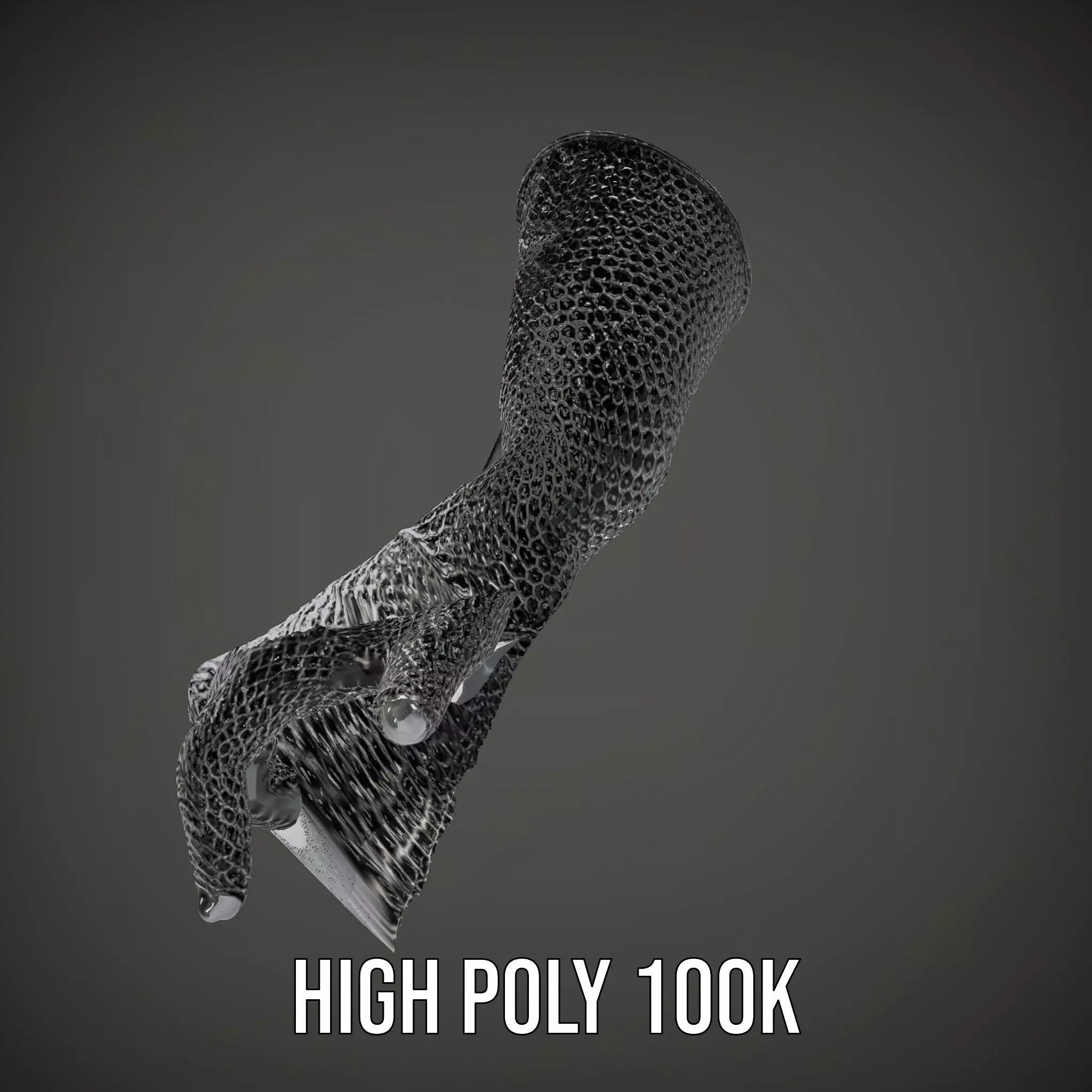 Chainmail Glove Model Pack  Detailed Medieval Armor Accessory Low-poly 3D model_34