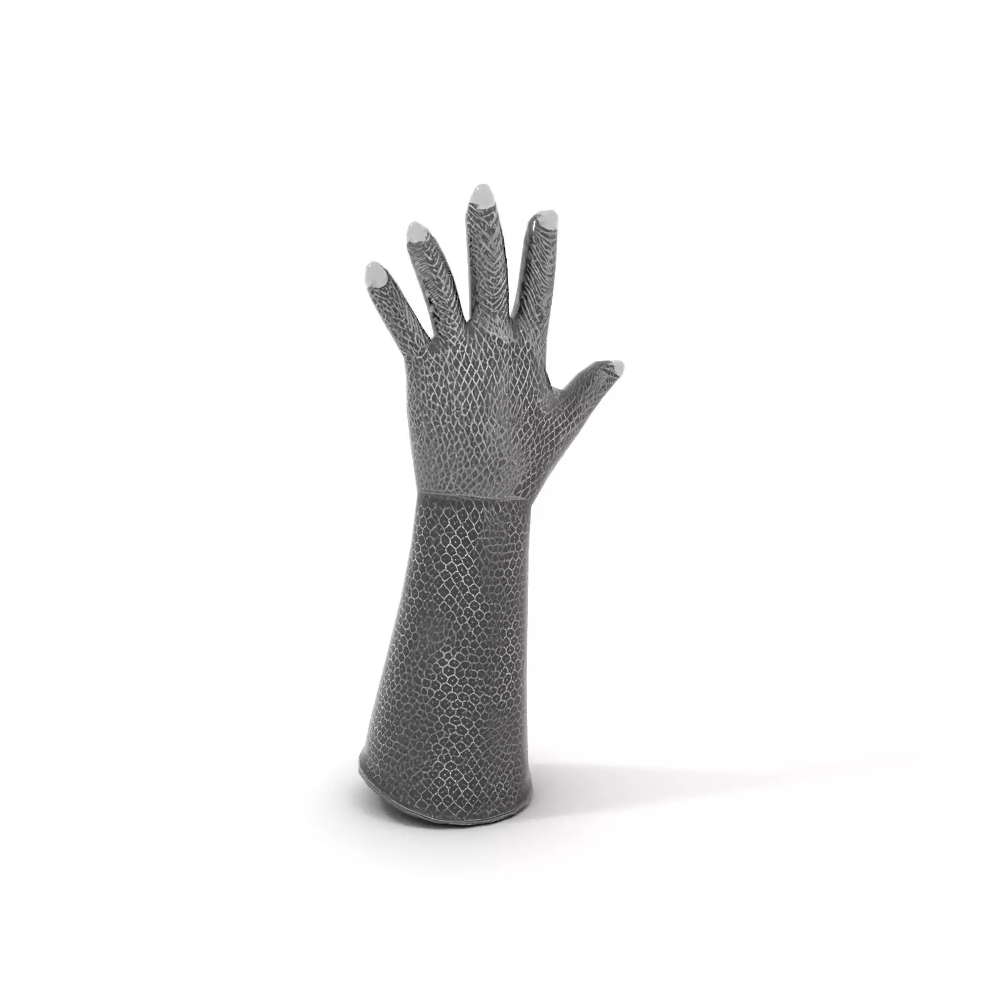 Chainmail Glove Model Pack  Detailed Medieval Armor Accessory Low-poly 3D model_19
