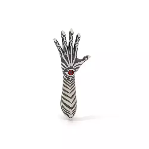 Mystical Hand with Eye model pack Low-poly 3D model