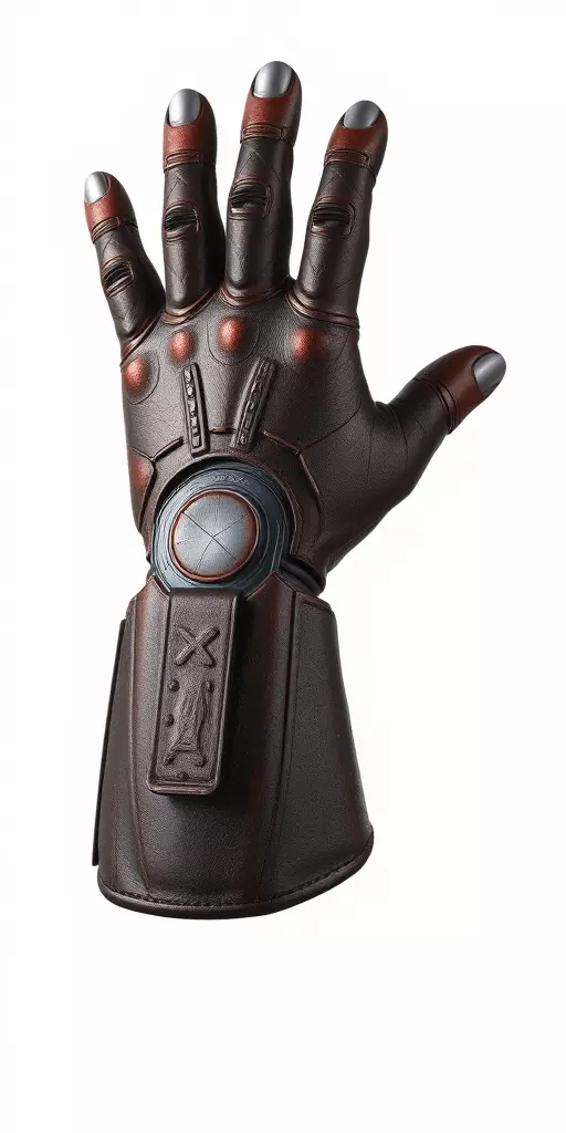 Futuristic Mechanical Glove Model Pack Low-poly 3D model_2