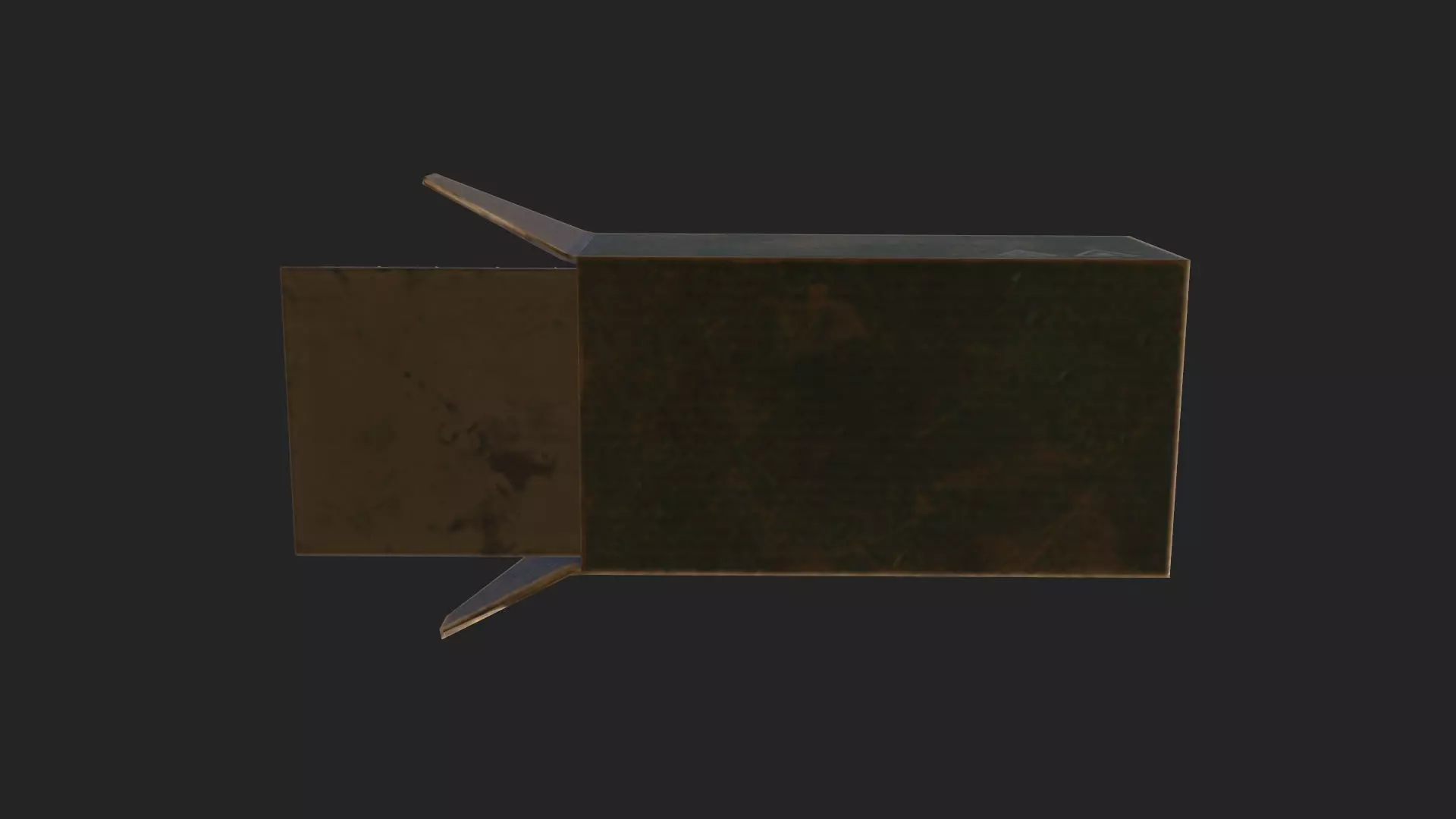 Bullet D Model 001 Low-poly 3D model_9