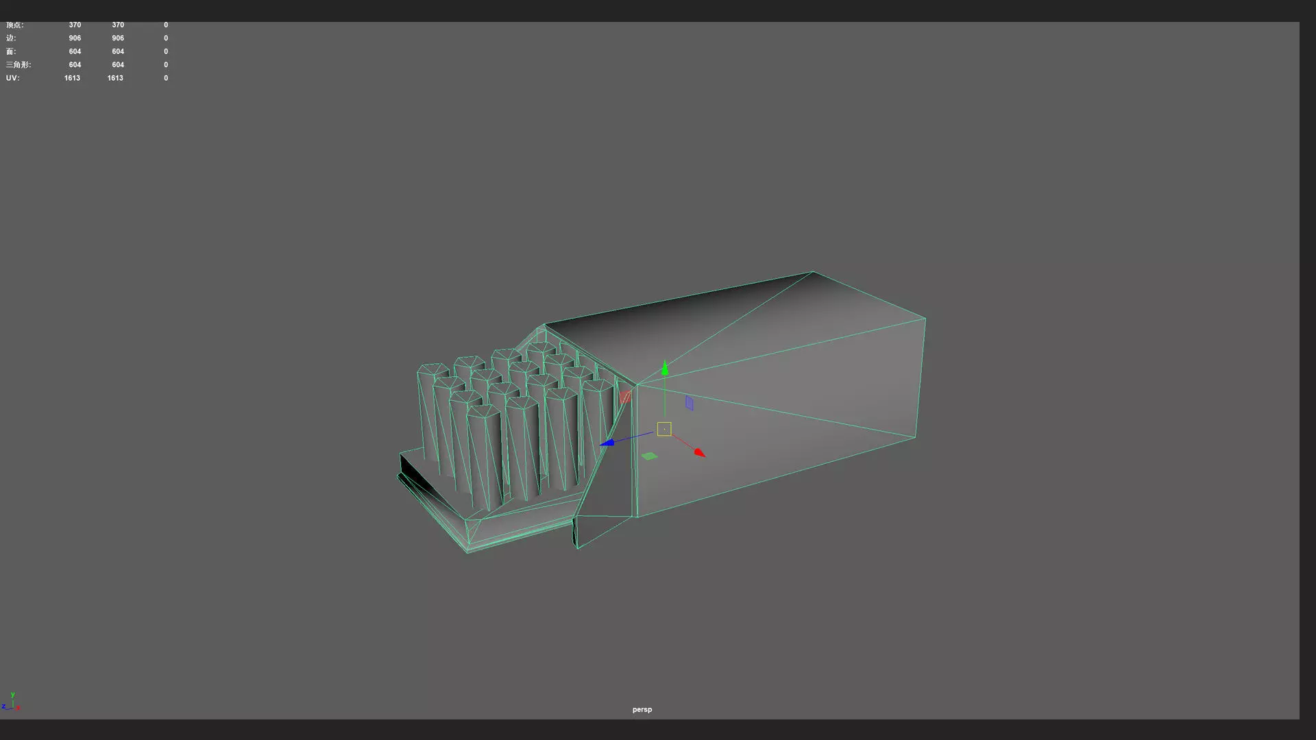 Bullet D Model 001 Low-poly 3D model_11