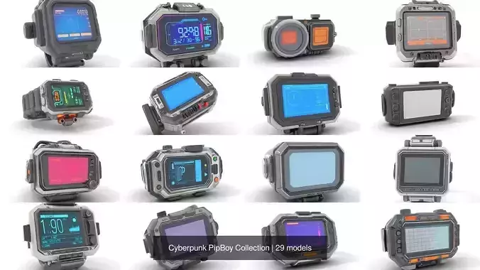 Cyberpunk PipBoy Collection 