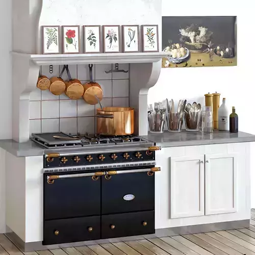 Cuisine Hotel Des Tailles 3D model