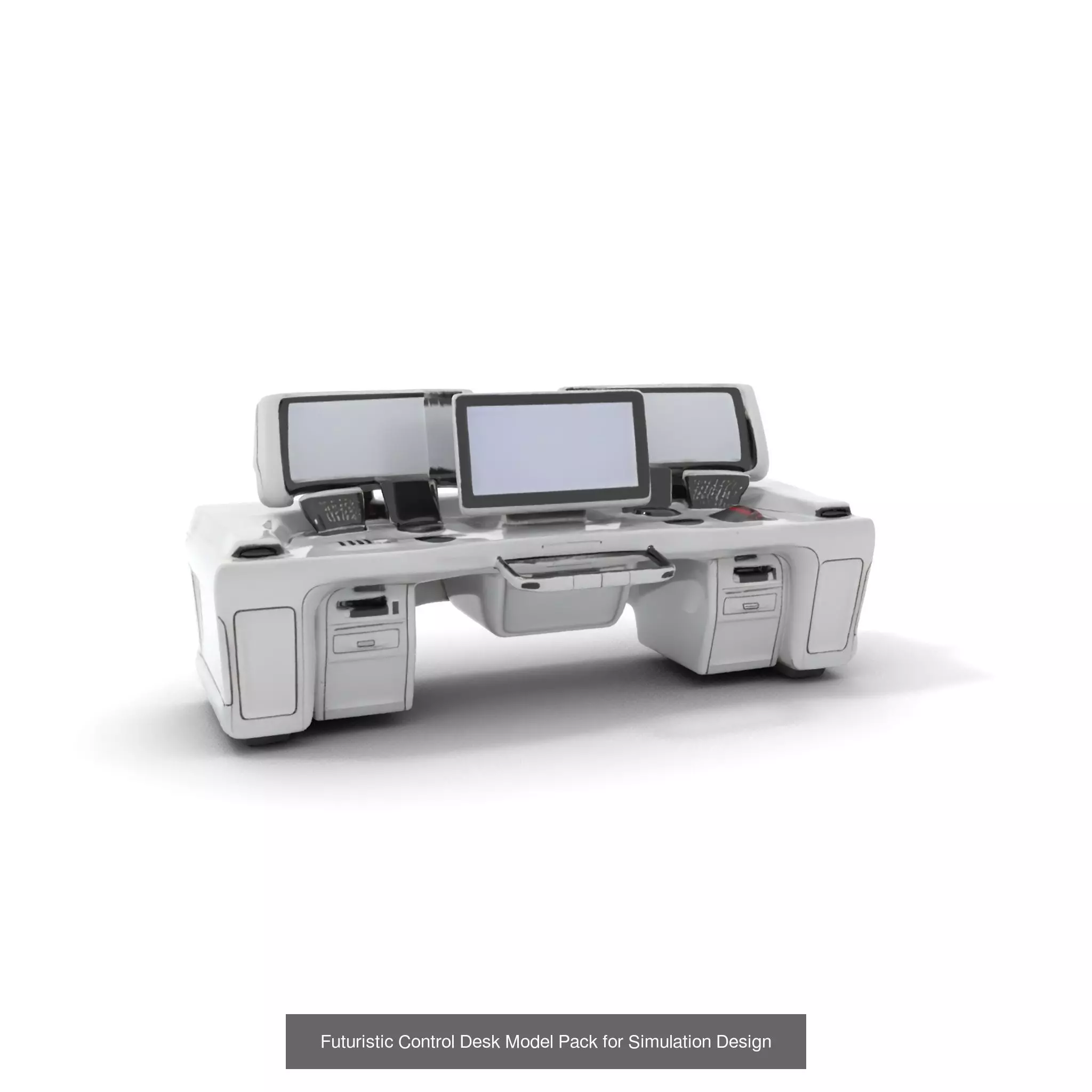 Futuristic Spaceship Control Tables Collection _31