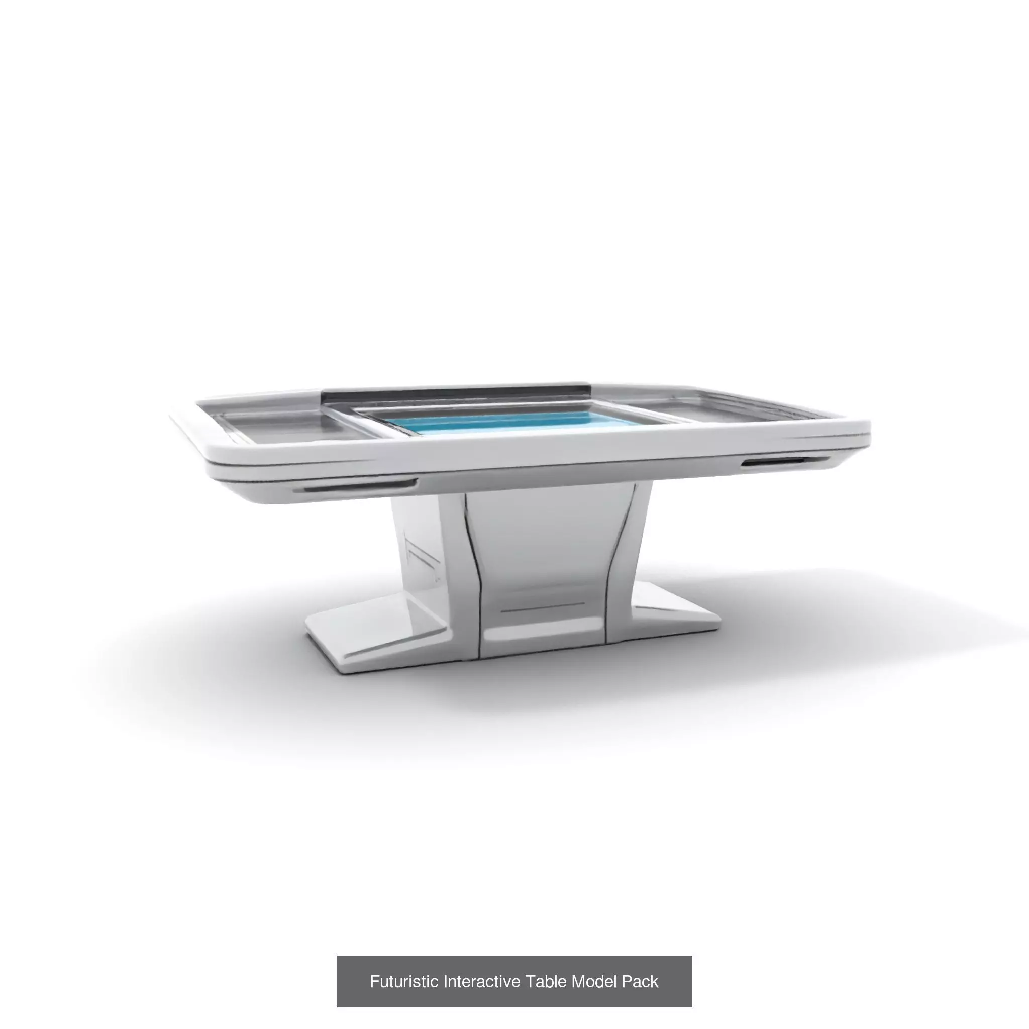 Futuristic Spaceship Control Tables Collection _37