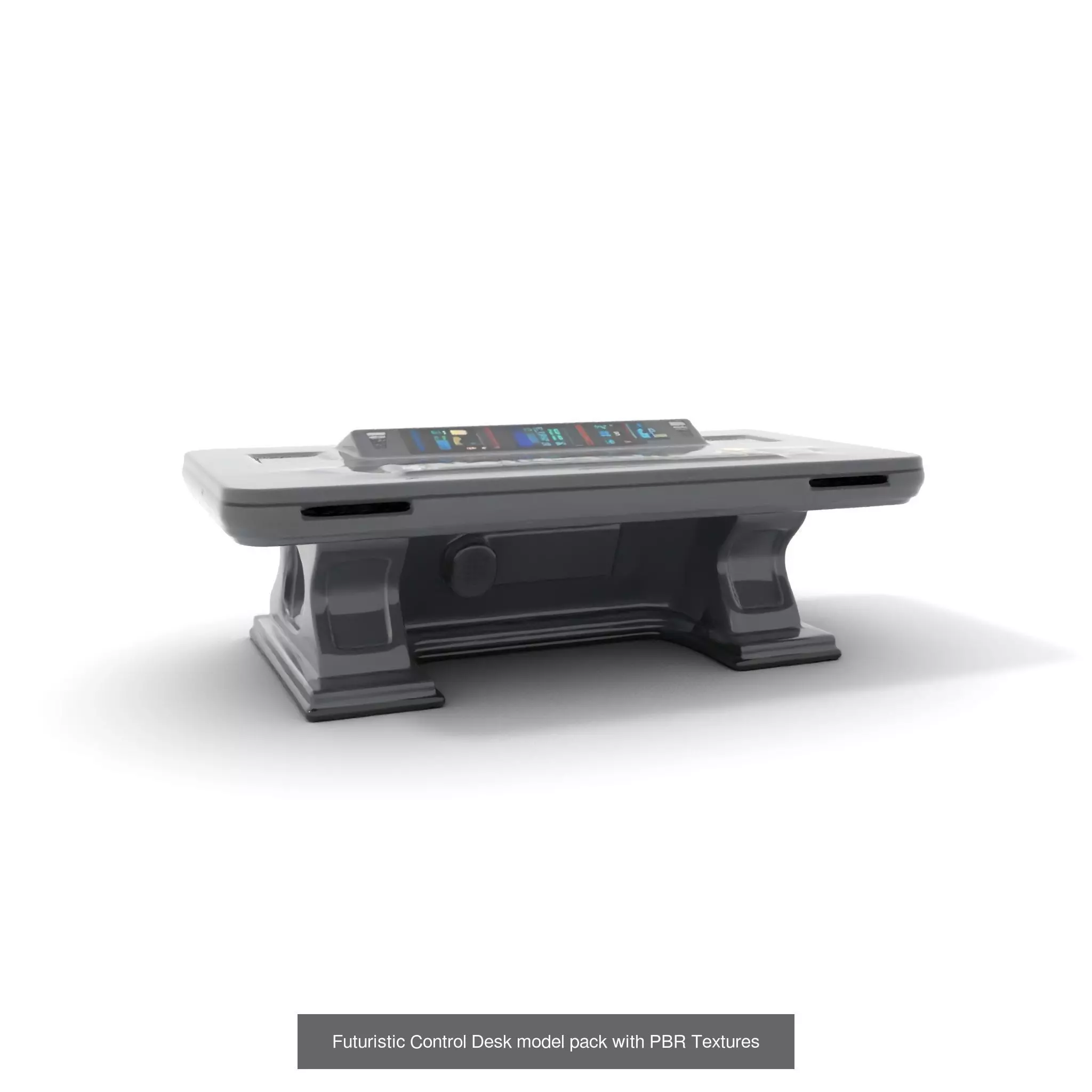 Futuristic Spaceship Control Tables Collection _29