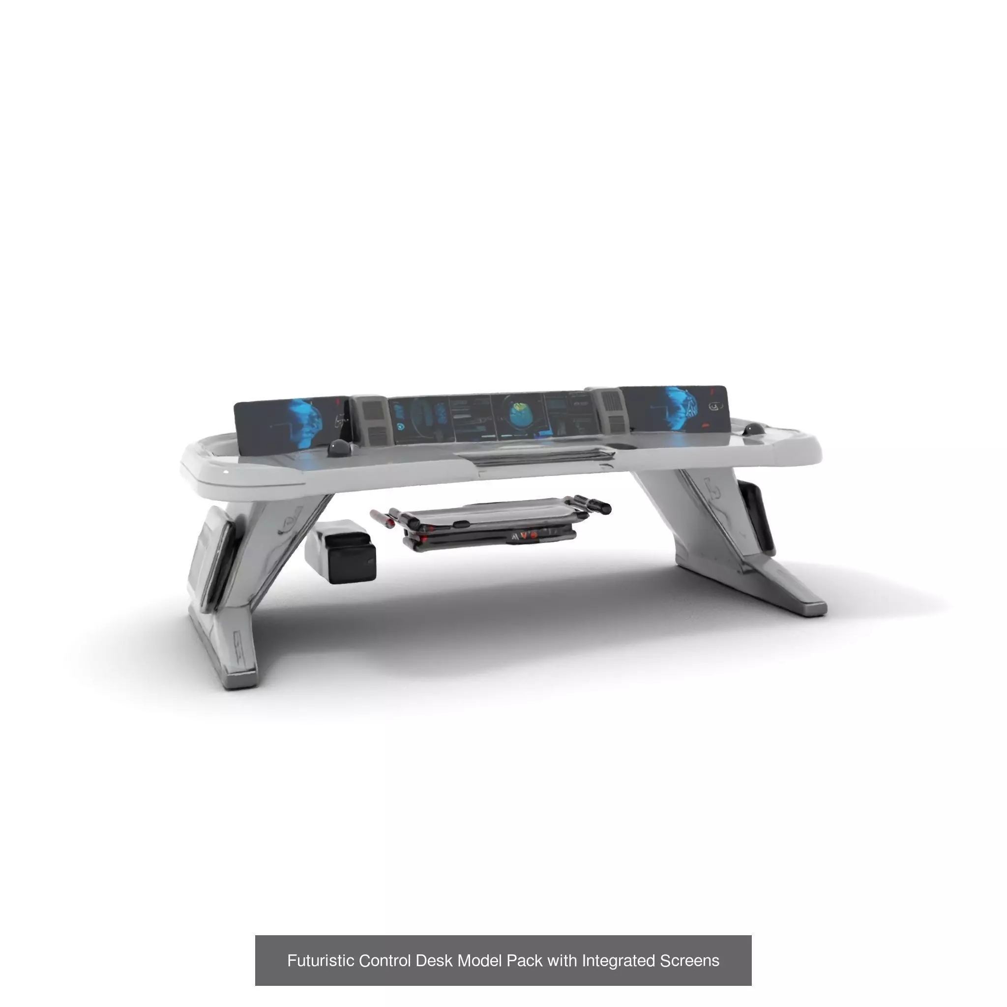 Futuristic Spaceship Control Tables Collection _34