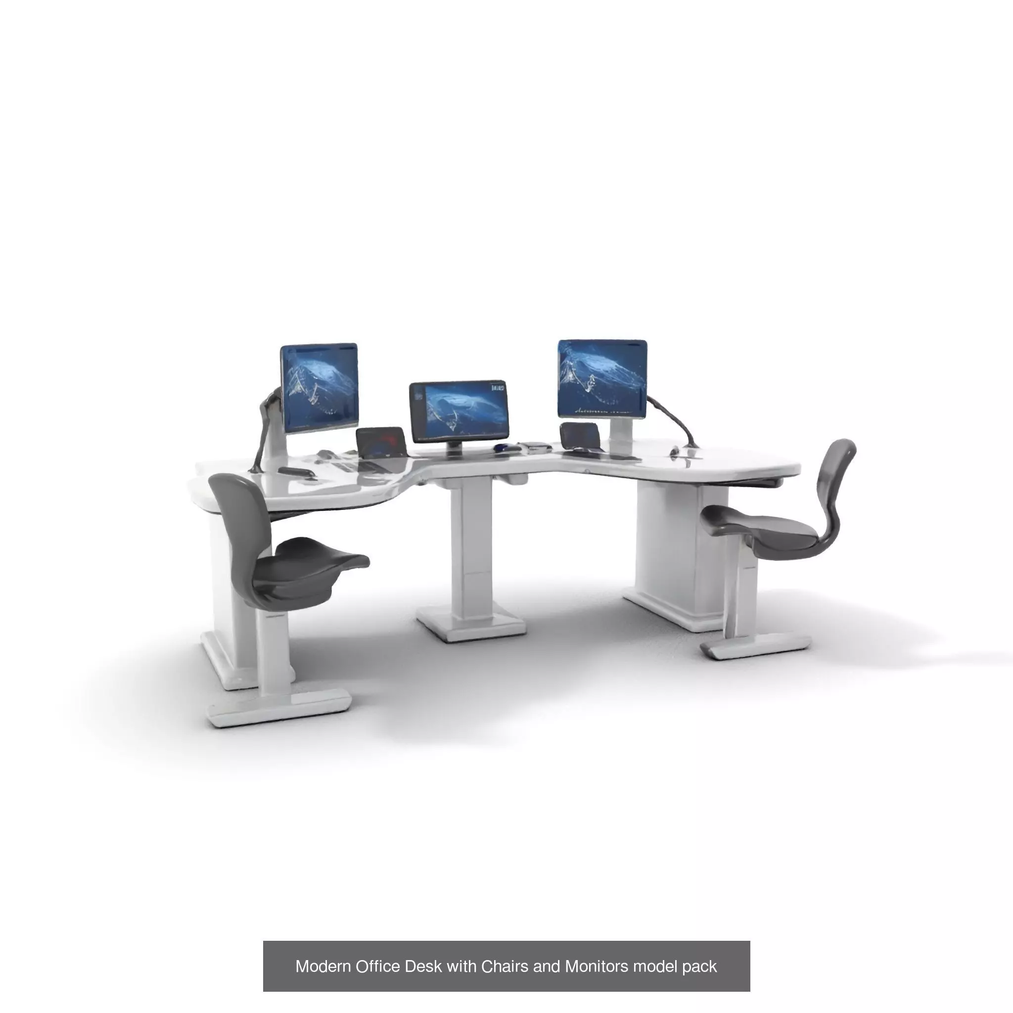 Futuristic Spaceship Control Tables Collection _33