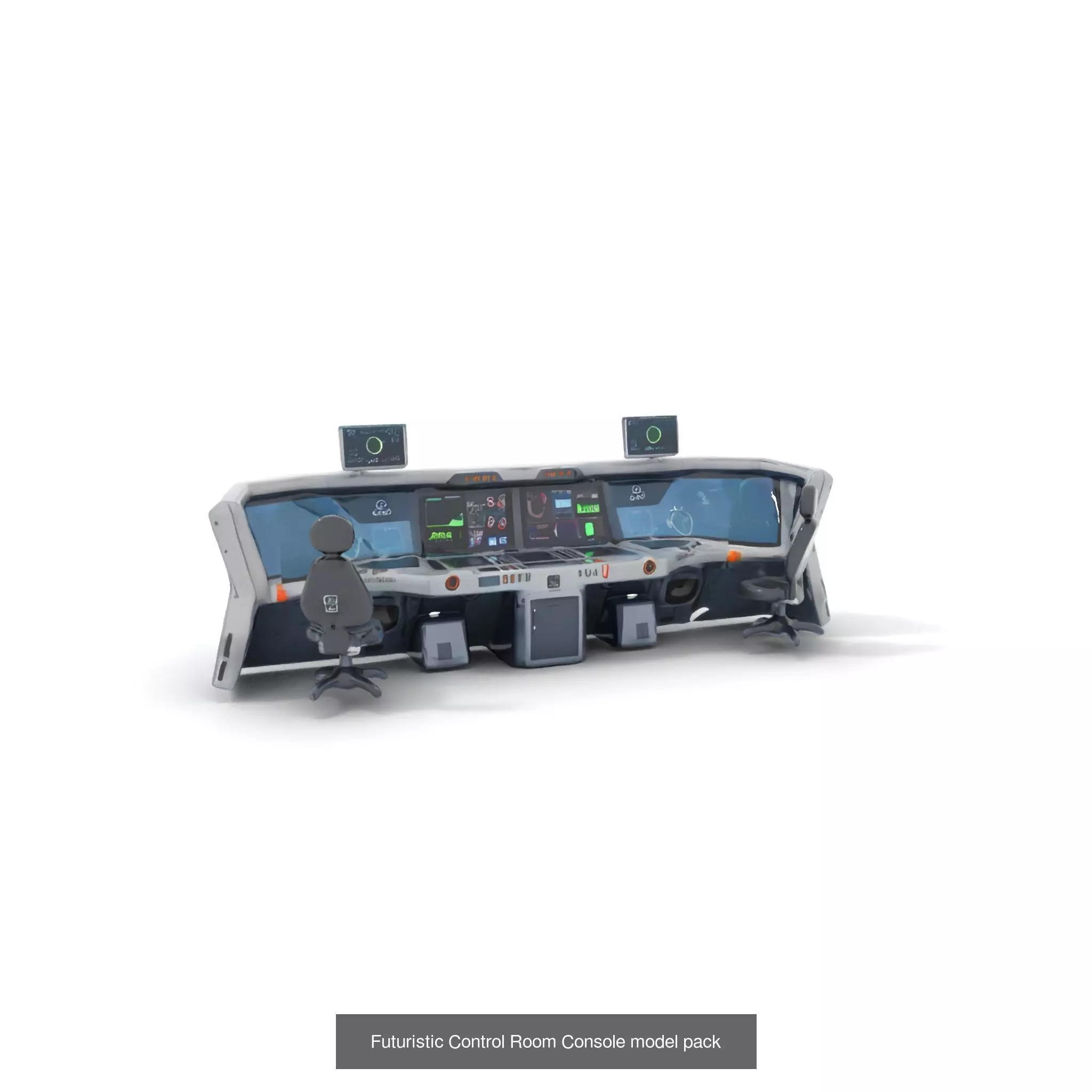 Futuristic Spaceship Control Tables Collection _25