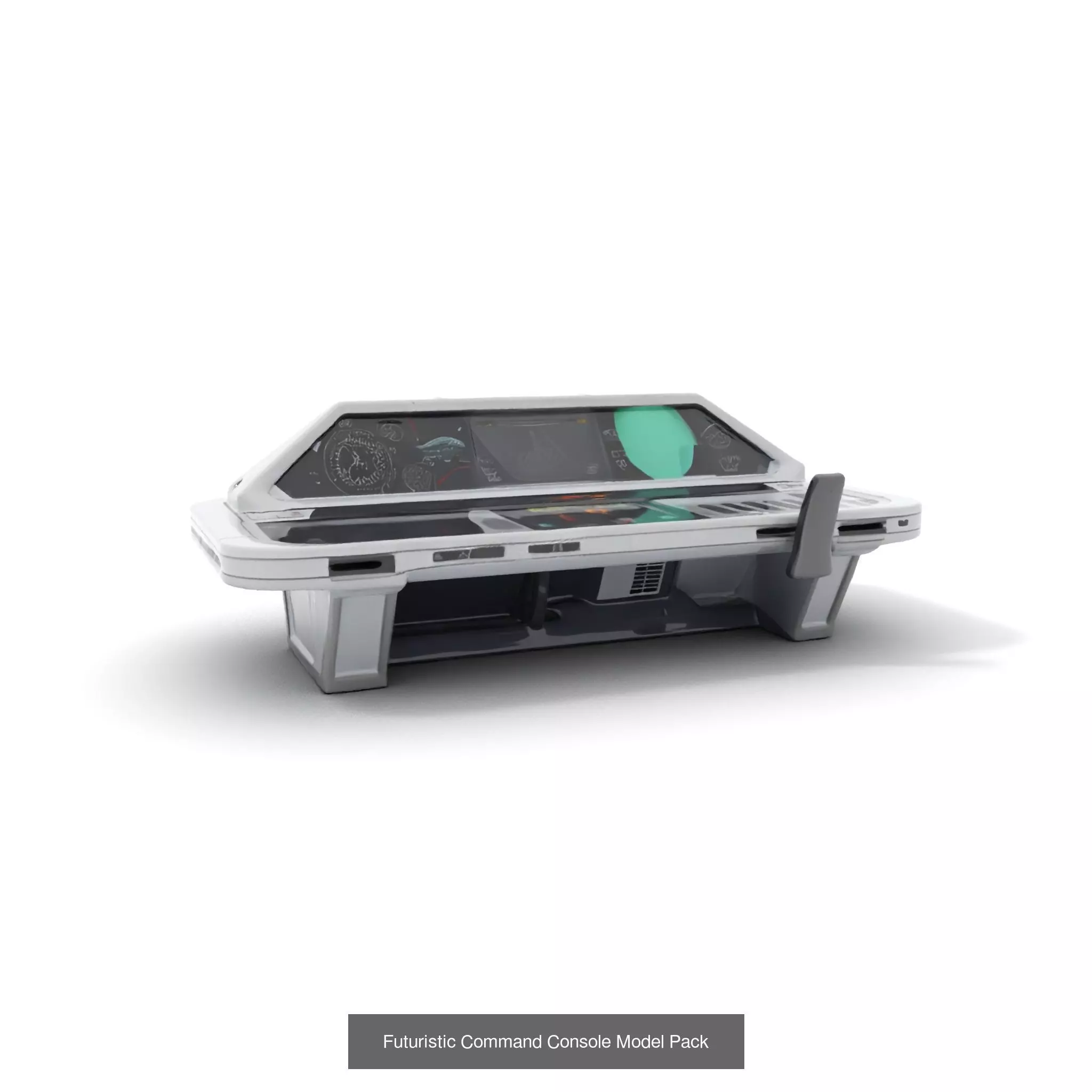 Futuristic Spaceship Control Tables Collection _35