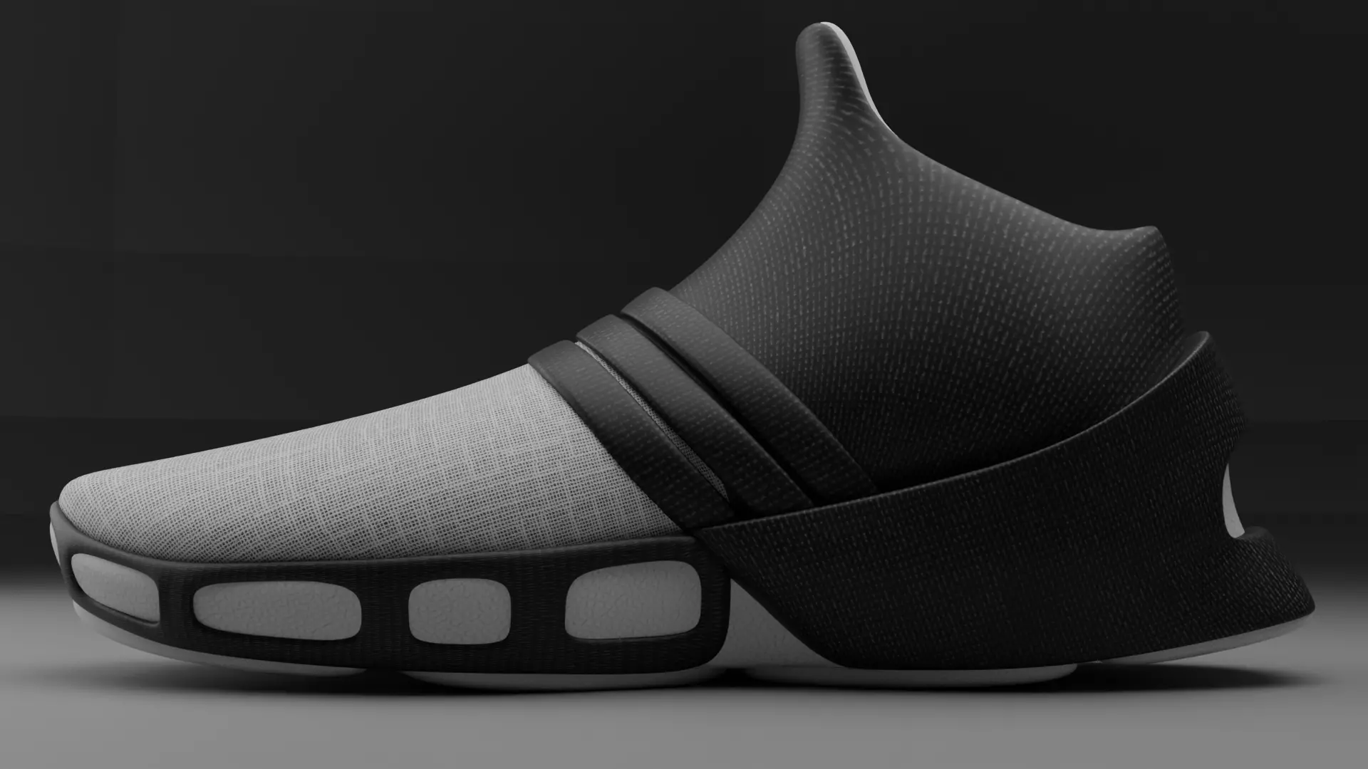 NeoForge Urban Sneaker Low-poly 3D model_1