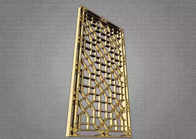 INDIAN STONE JALI 3D print model