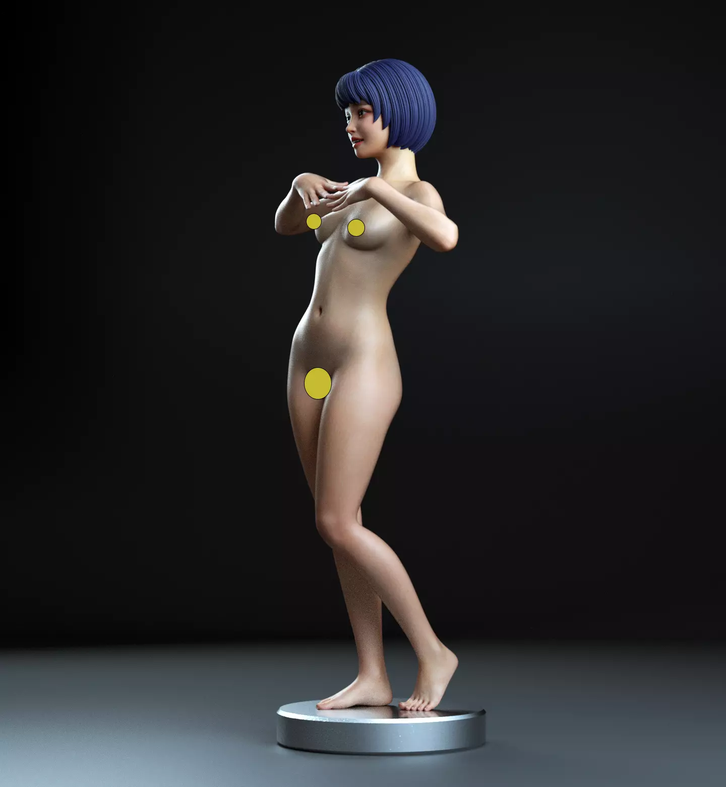 Jav Actress Series - Iroha Shirosaki 3D print model_4