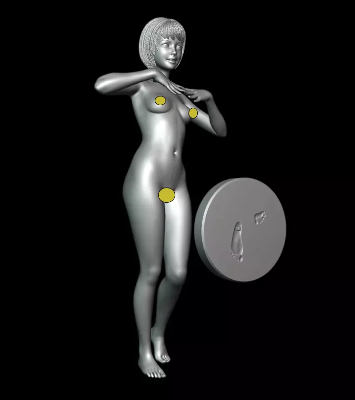 Jav Actress Series - Iroha Shirosaki 3D print model_6