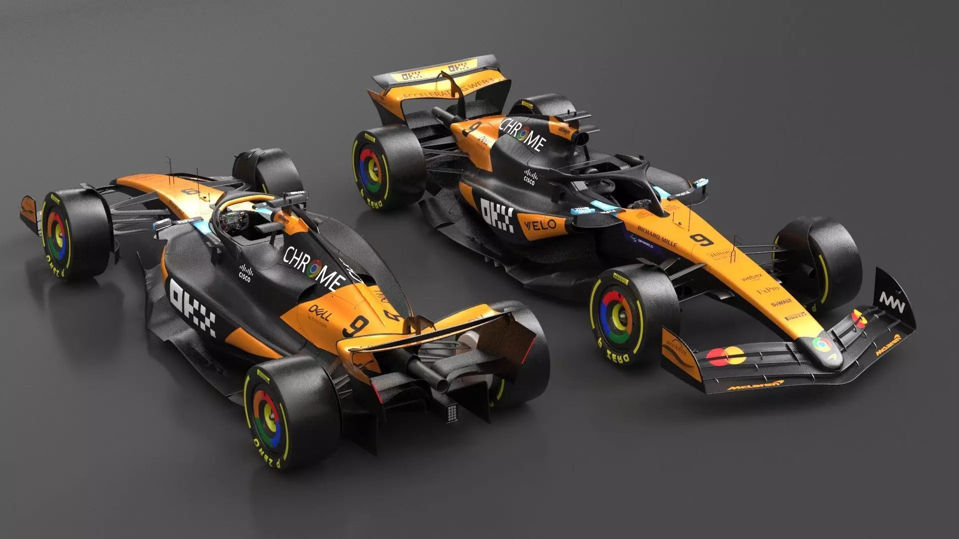 F1 2025 Racing Car Bundle 4 HighQuality 4K PBR Game Ready 3D Model Collection_27