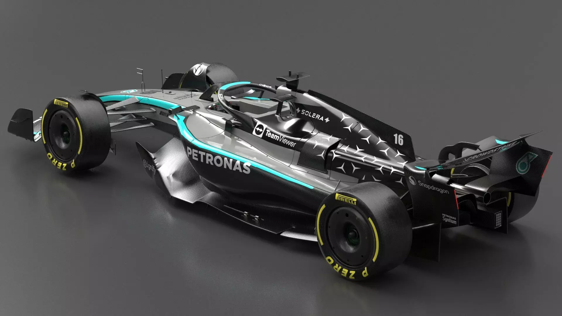 F1 2025 Racing Car Bundle 4 HighQuality 4K PBR Game Ready 3D Model Collection_33