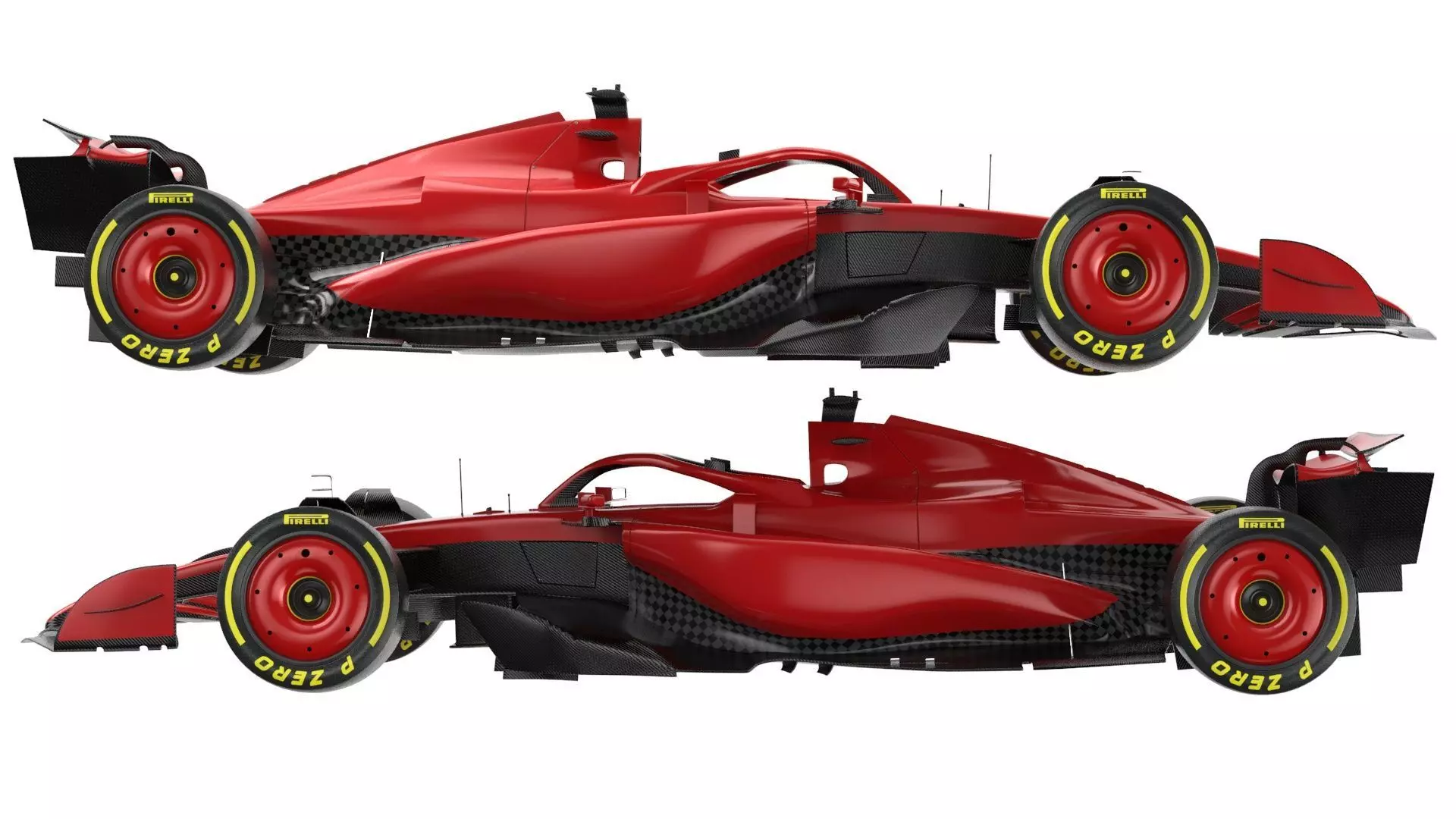 F1 2025 Racing Car Bundle 4 HighQuality 4K PBR Game Ready 3D Model Collection_9