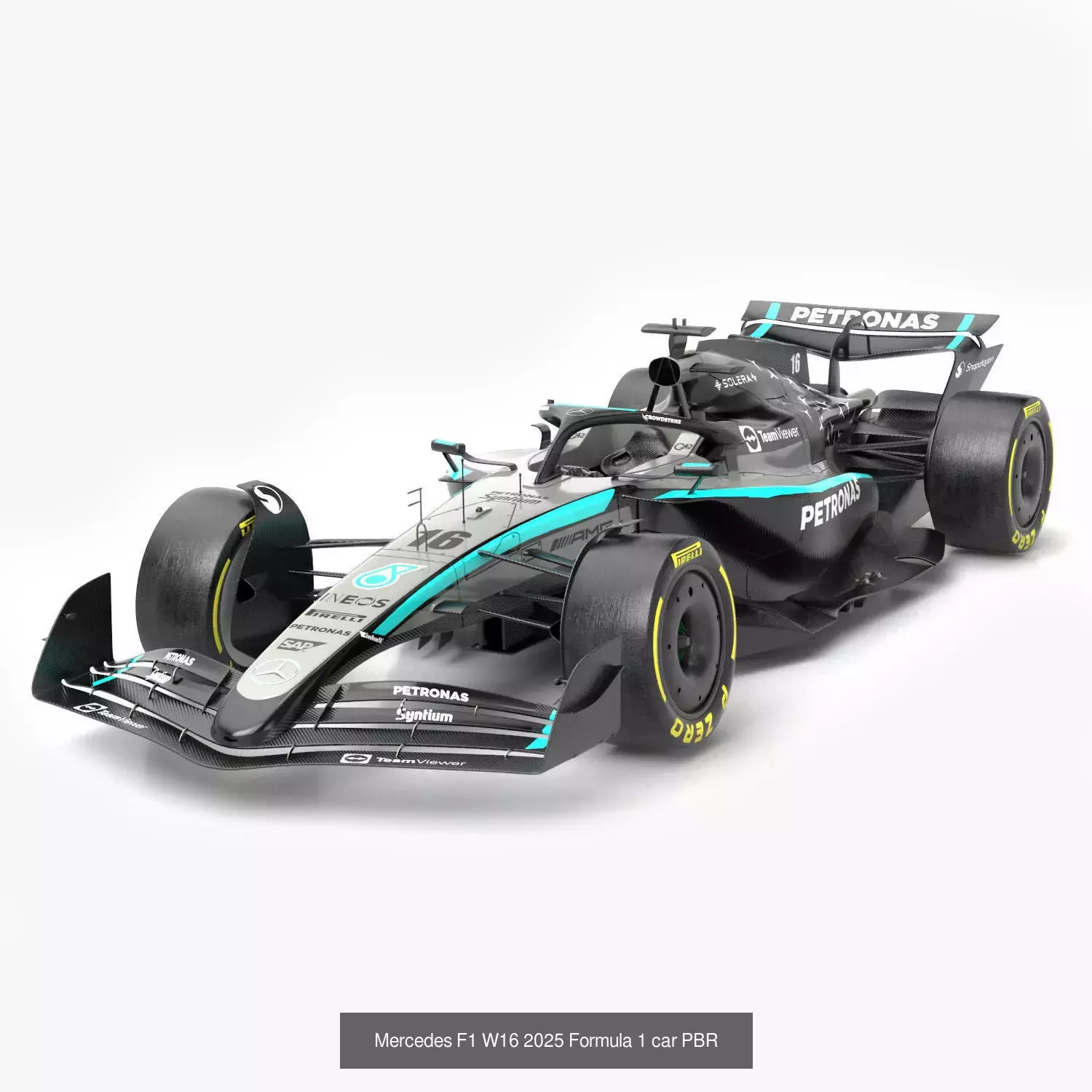F1 2025 Racing Car Bundle 4 HighQuality 4K PBR Game Ready 3D Model Collection_4