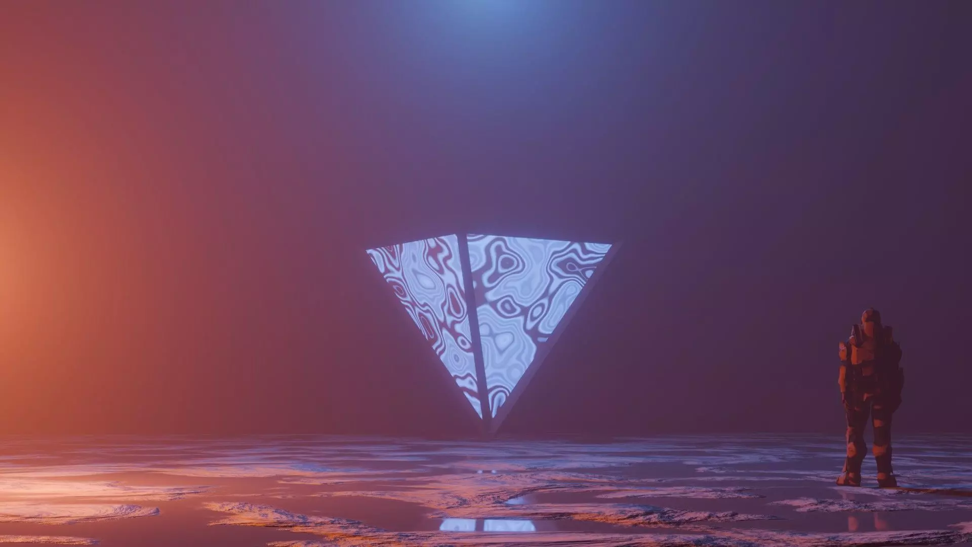 Sci-Fi Lighting Objects Animation 3D model_3