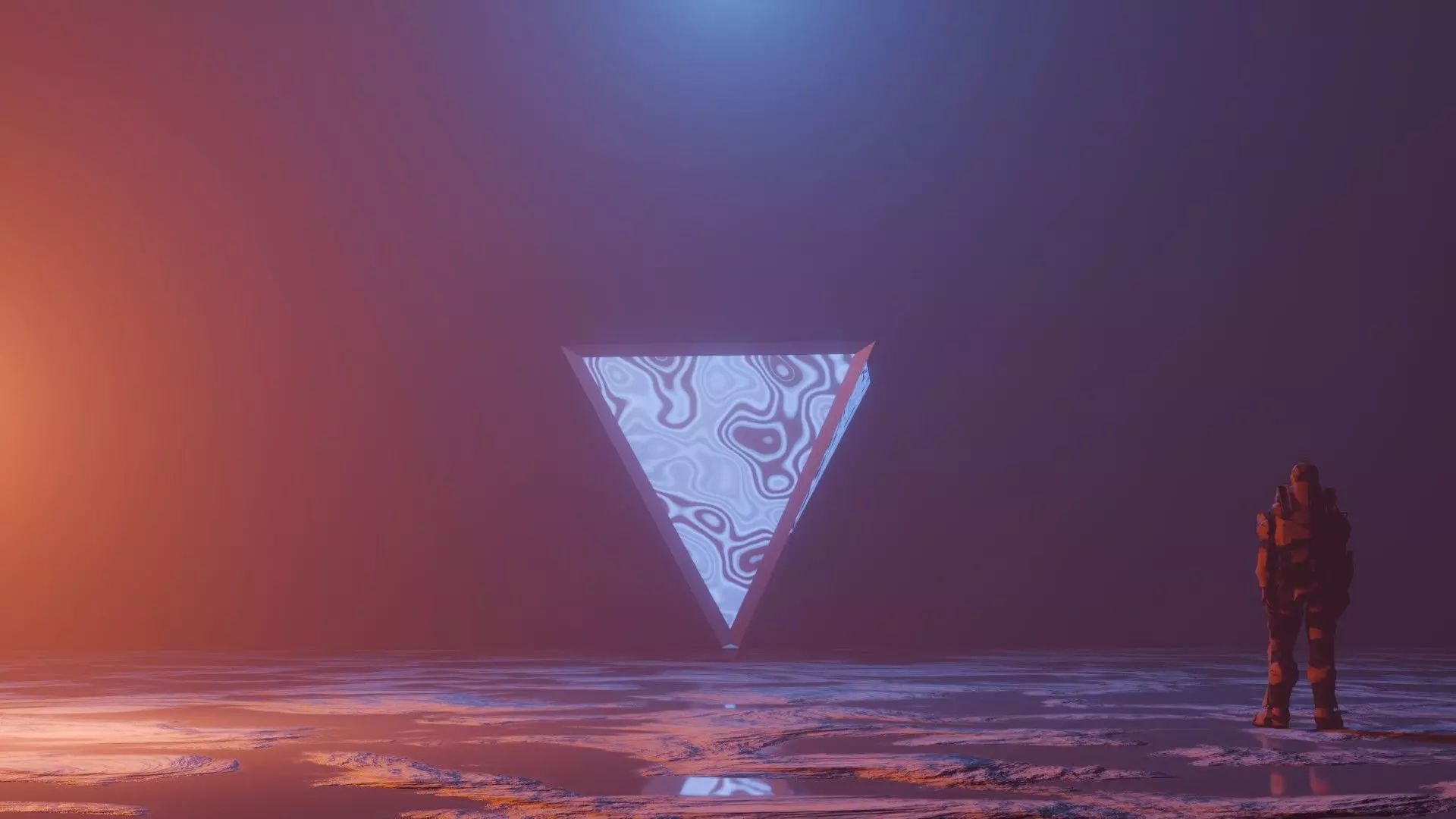 Sci-Fi Lighting Objects Animation 3D model_6