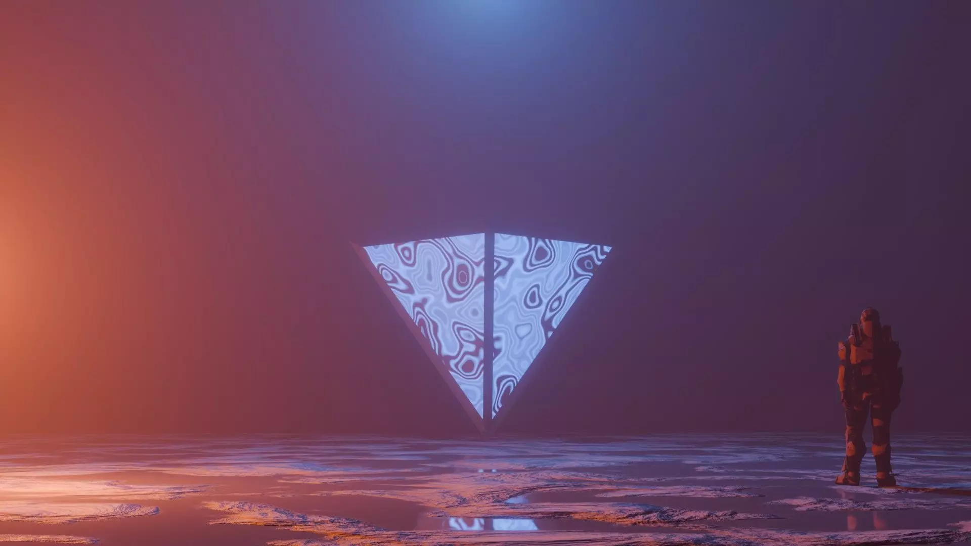 Sci-Fi Lighting Objects Animation 3D model_4