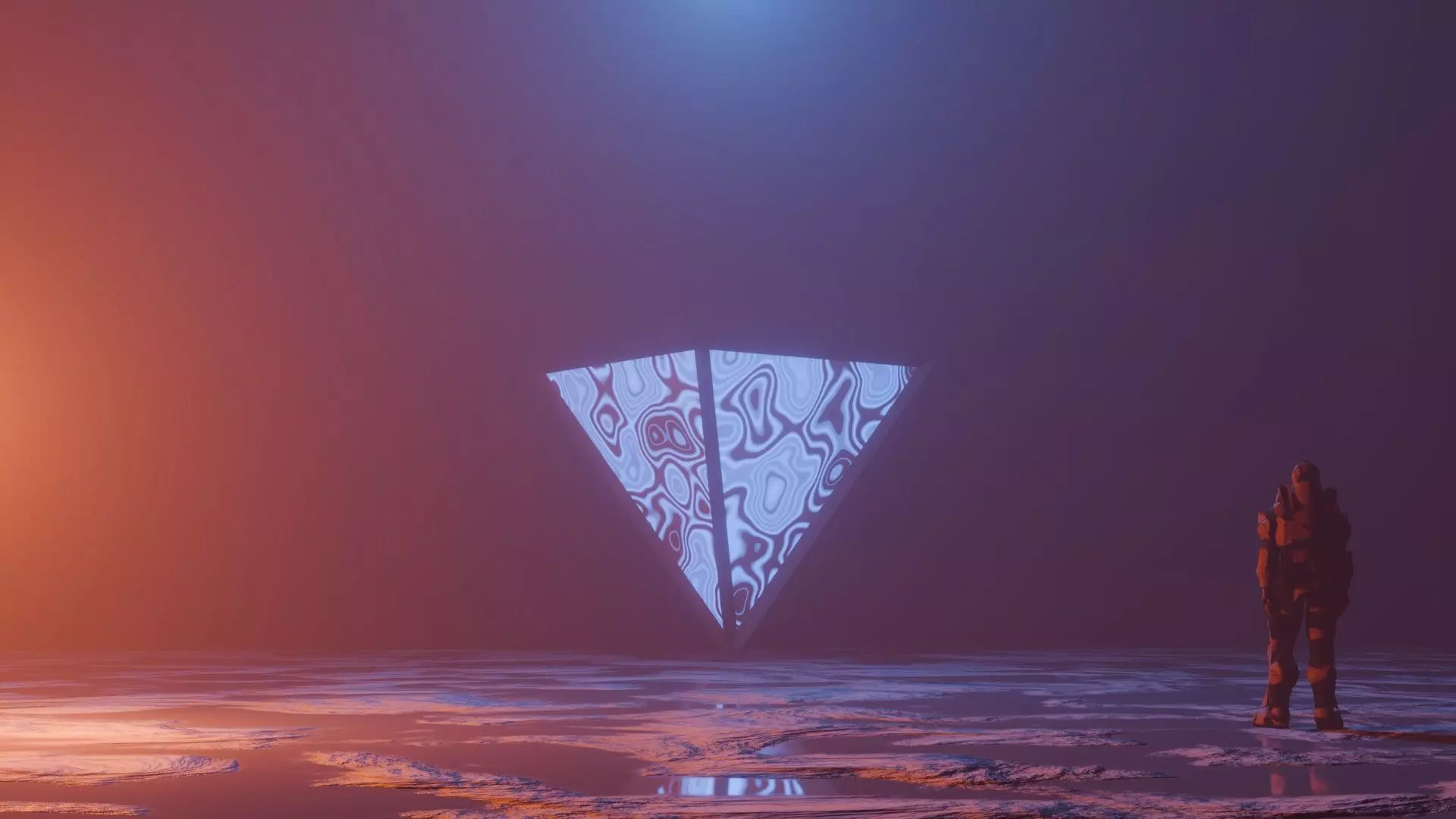 Sci-Fi Lighting Objects Animation 3D model_8