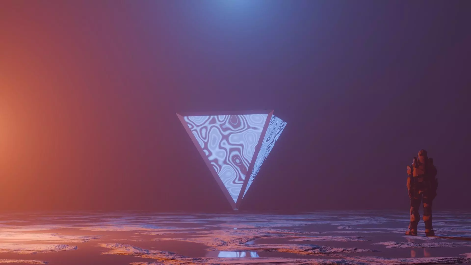 Sci-Fi Lighting Objects Animation 3D model_9